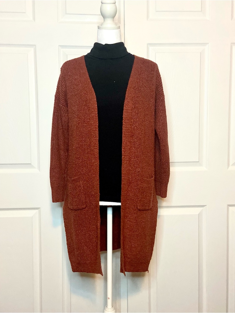 Cozy Open-Front Cardigan